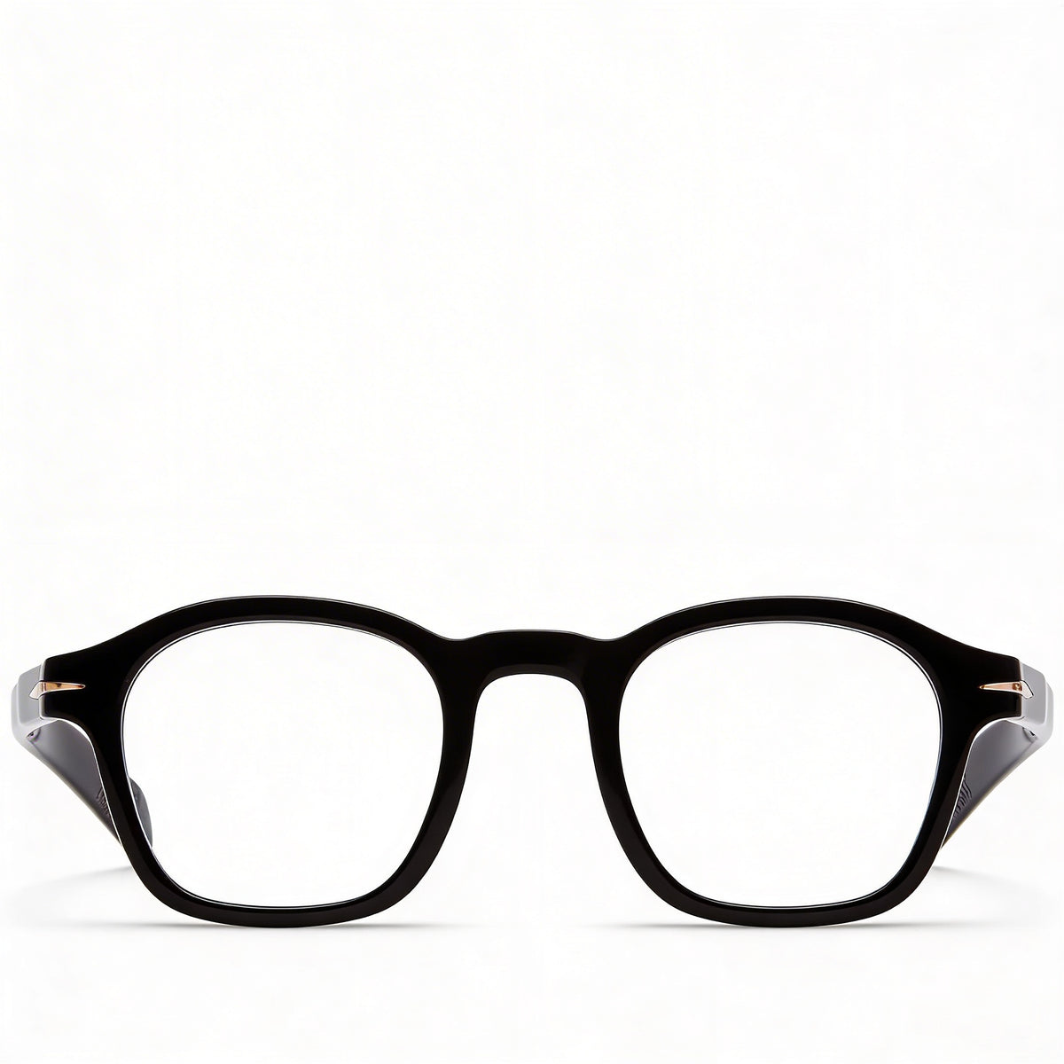 Gafas David Beckham Db 7053/bb Negras Doradas Ovaladas Unisex, 45mm, Photo 2