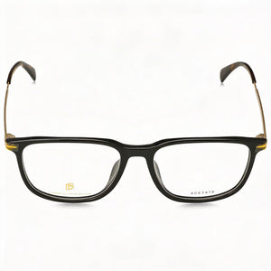 David Beckham DB 7074/F Rectangle Eyeglasses for Men — front view, Plastic