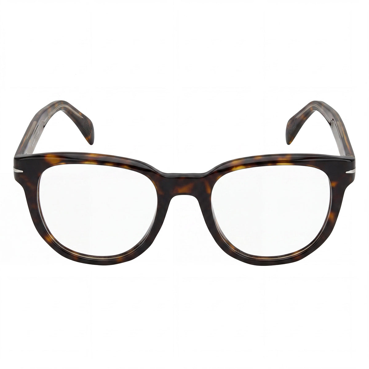 David Beckham DB 7097 Tortoise Rectangle Unisex Eyeglasses, Photo 2