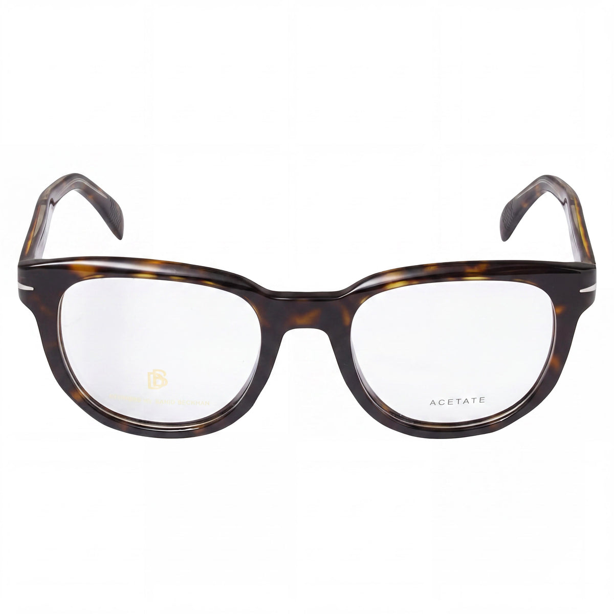 Gafas graduadas unisex cuadradas David Beckham DB 7097 color carey oscuro, 50 mm, Photo 2