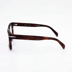 David Beckham Db 7105 Rectangle Eyeglasses for Men — front view, Plastic
