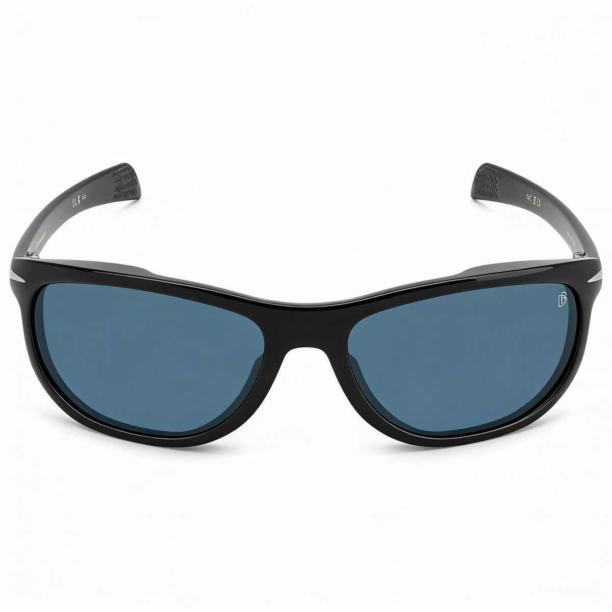 David Beckham Db 7117/S Black Oval Sunglasses for Men, 64mm, Photo 2