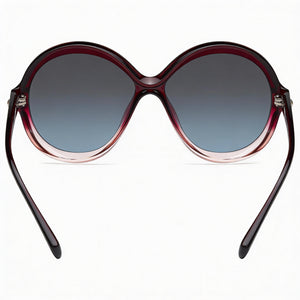 Dior Diorbianca Round Sunglasses for Women — front view, Plastic frame
