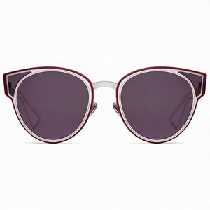 Dior Diorsculpt Cat Eye Sunglasses for Women — front view, Acetate frame