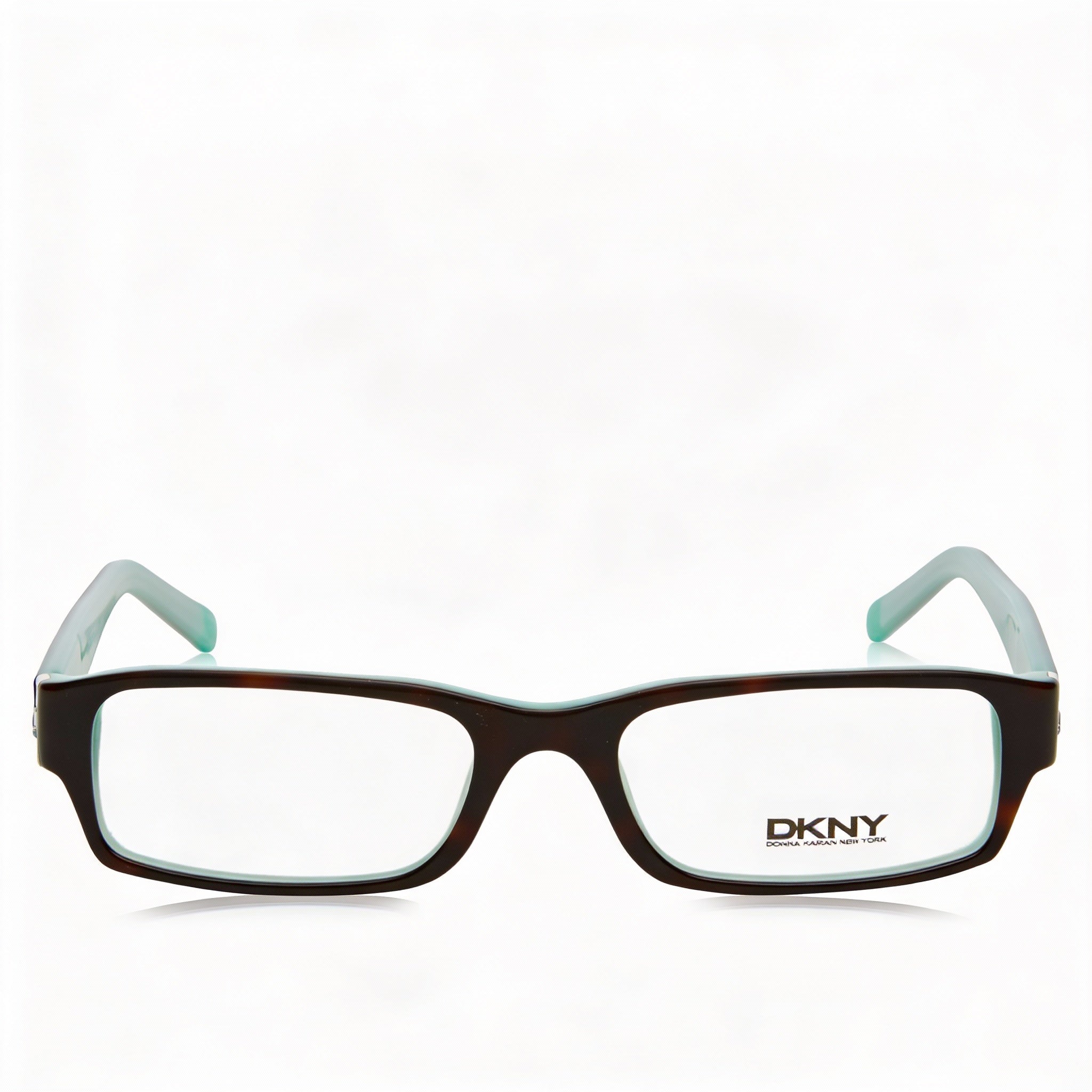 DKNY 0DY4585B Gafas de Sol Rectangulares para Mujer Havana Azure, Photo 2
