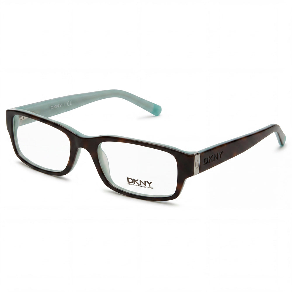 DKNY 0DY4585B Havana Rectangle Eyeglasses for Women, Acetate frame