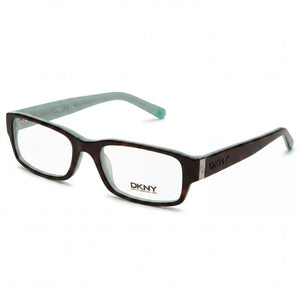 DKNY 0DY4585B Havana Rectangle Eyeglasses for Women, Acetate frame