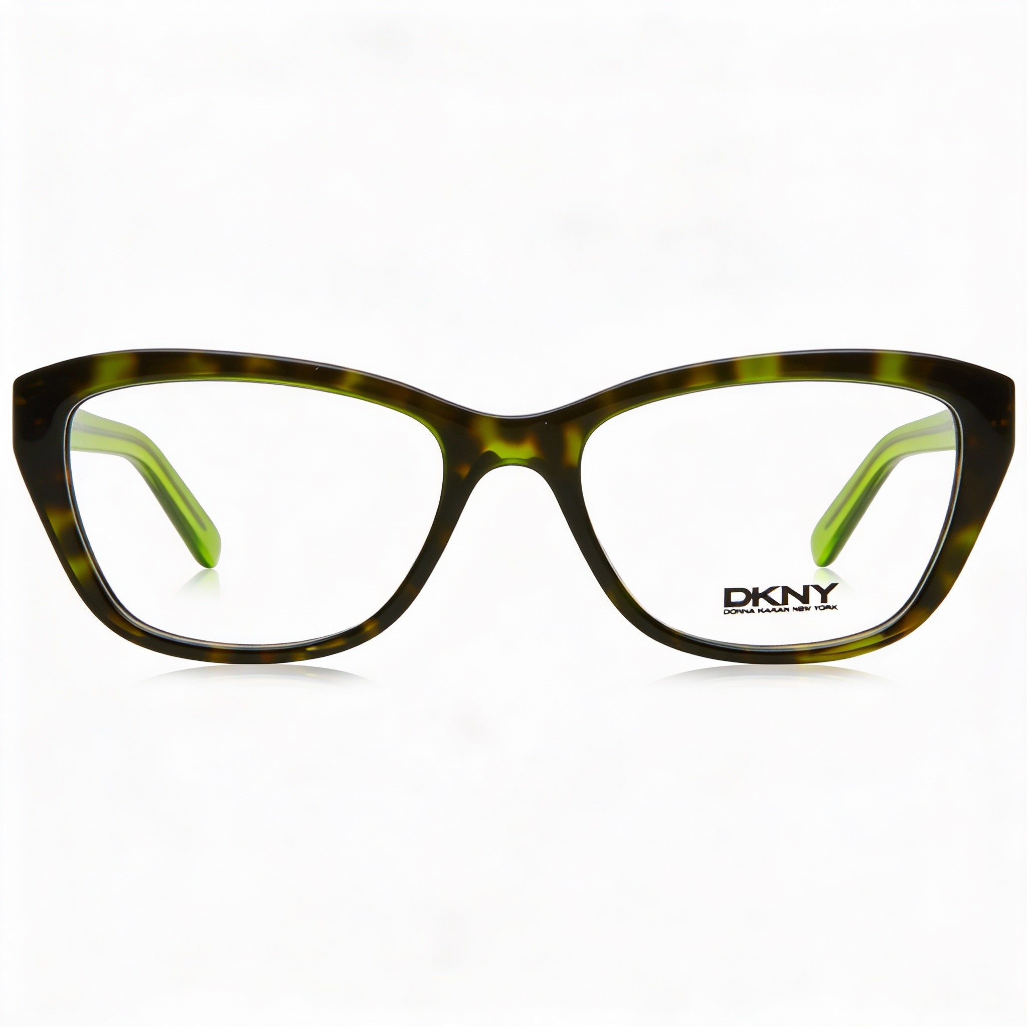 DKNY 0DY4665 Green Tortoise Rectangle Eyeglasses for Women, Photo 2