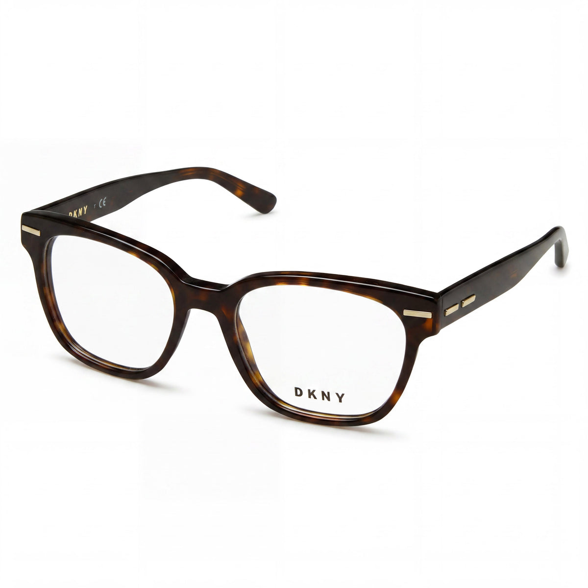 DKNY 0dy4679 Havana Square Eyeglasses for Women, Plastic, Photo 1
