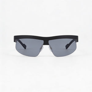 DKNY Rectangle Sunglasses Women — side view, Non-Polarized Grey lens