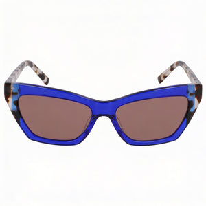 DKNY Classic Cat Eye Sunglasses for Women — front view, Acetate frame