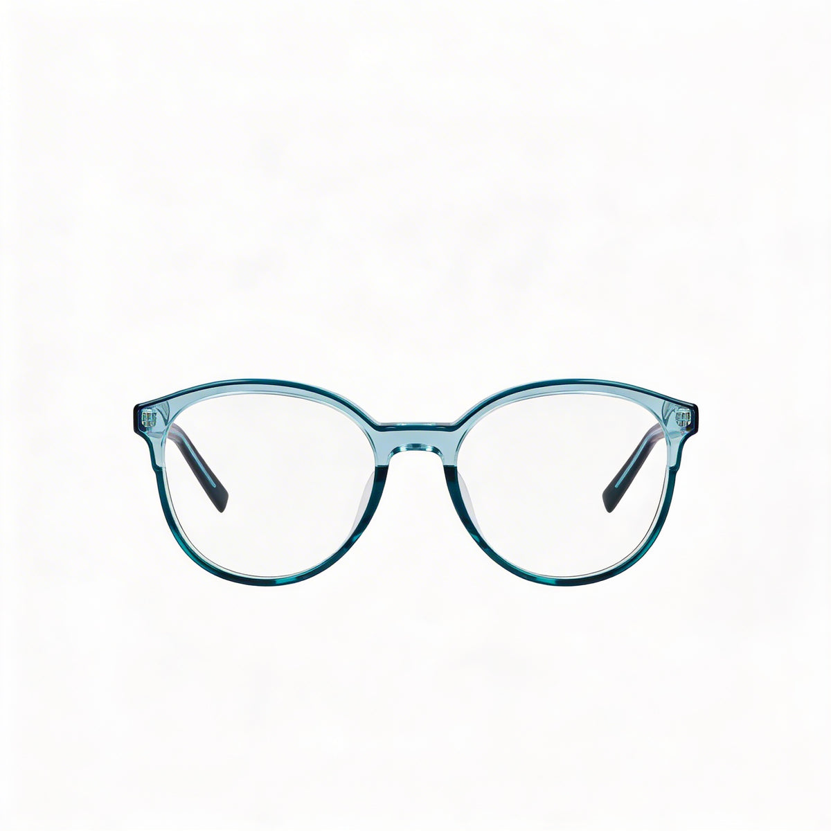 Gafas graduadas redondas para mujer DKNY Classic DK5070 en color azul, acetato 50mm, Photo 2