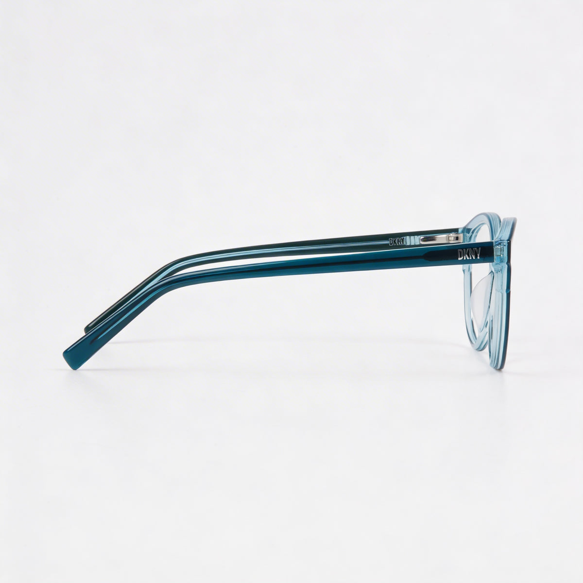 Gafas graduadas redondas para mujer DKNY Classic DK5070 en color azul, acetato 50mm, Photo 3
