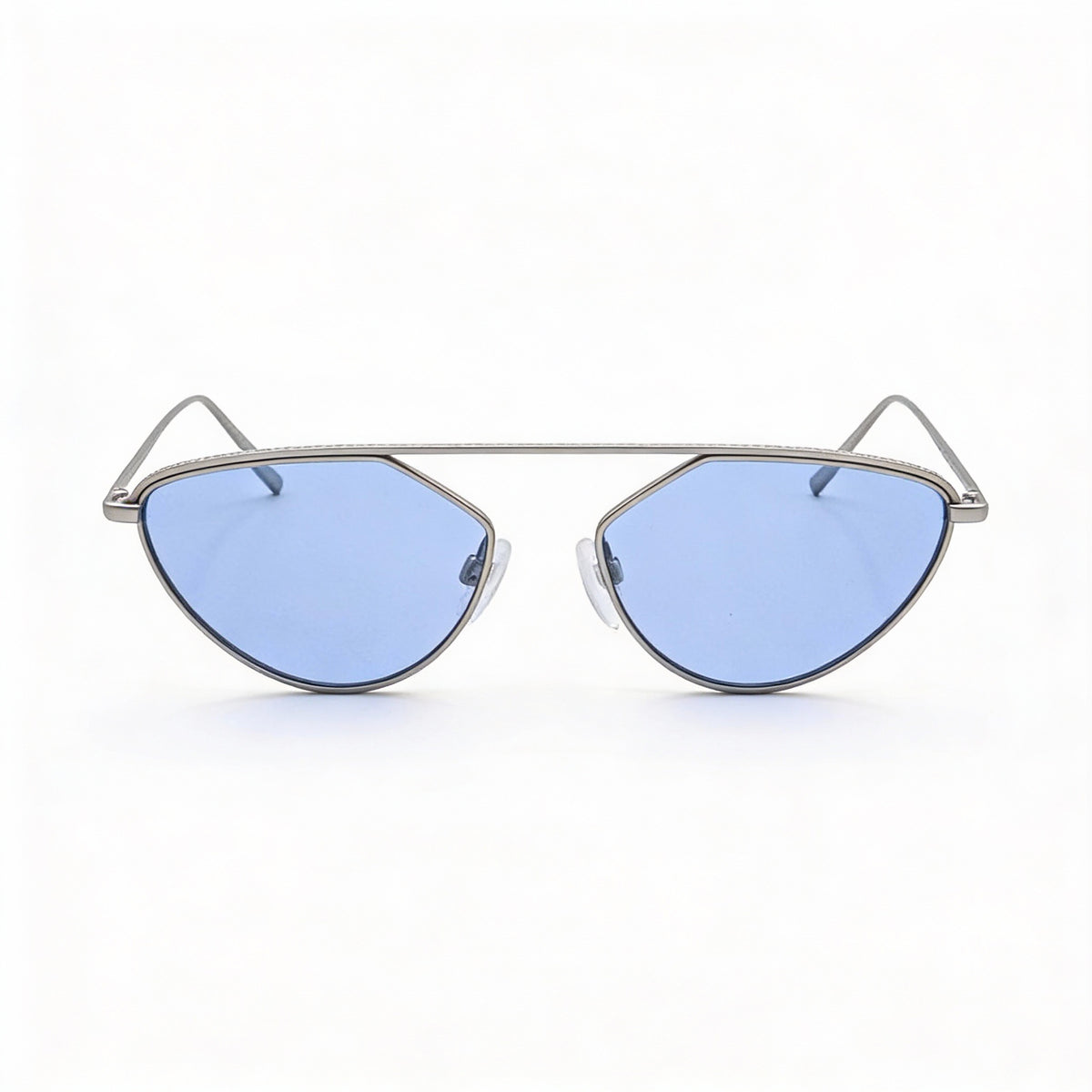 Gafas de sol DKNY Classic Silver Cat Eye para mujer, 55mm, Photo 2