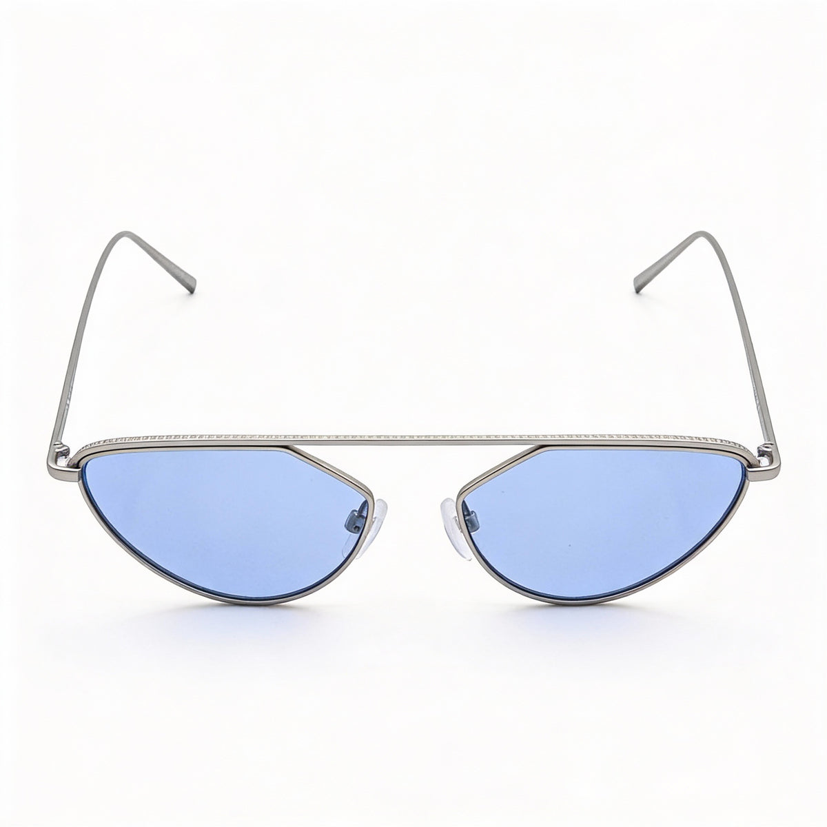Gafas de sol DKNY Classic Silver Cat Eye para mujer, 55mm, Photo 3