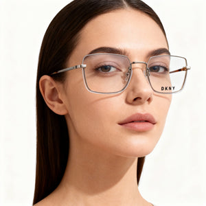 DKNY Dk1001 Gold Eyeglasses Women — lifestyle wear, office and daily wear
