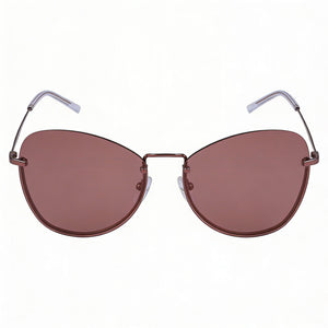 DKNY Dk100s Butterfly Sunglasses Unisex — front view, Plastic frame