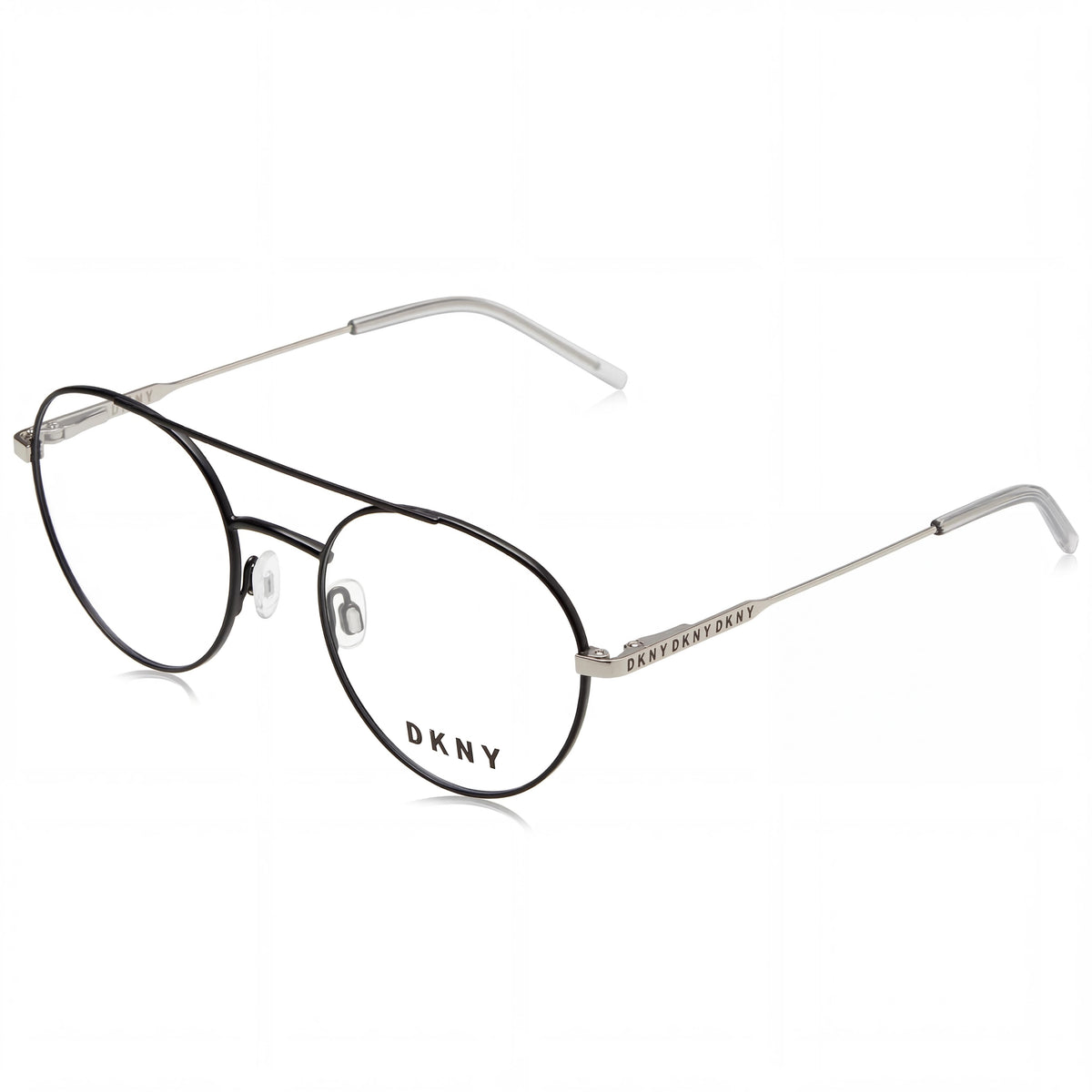 DKNY DK1025 46827 Black Round Eyeglasses for Women, Alloy Steel 51mm, Photo 1