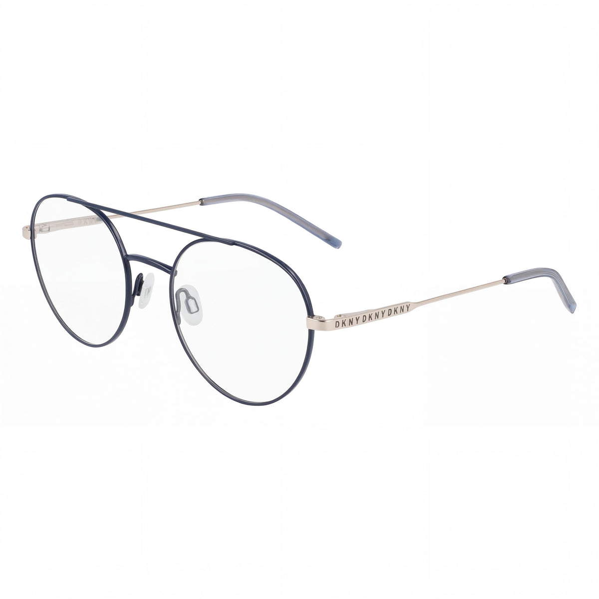 DKNY DK1025 46827 Blue Aviator Eyeglasses for Women, Alloy Steel 51mm, Photo 1