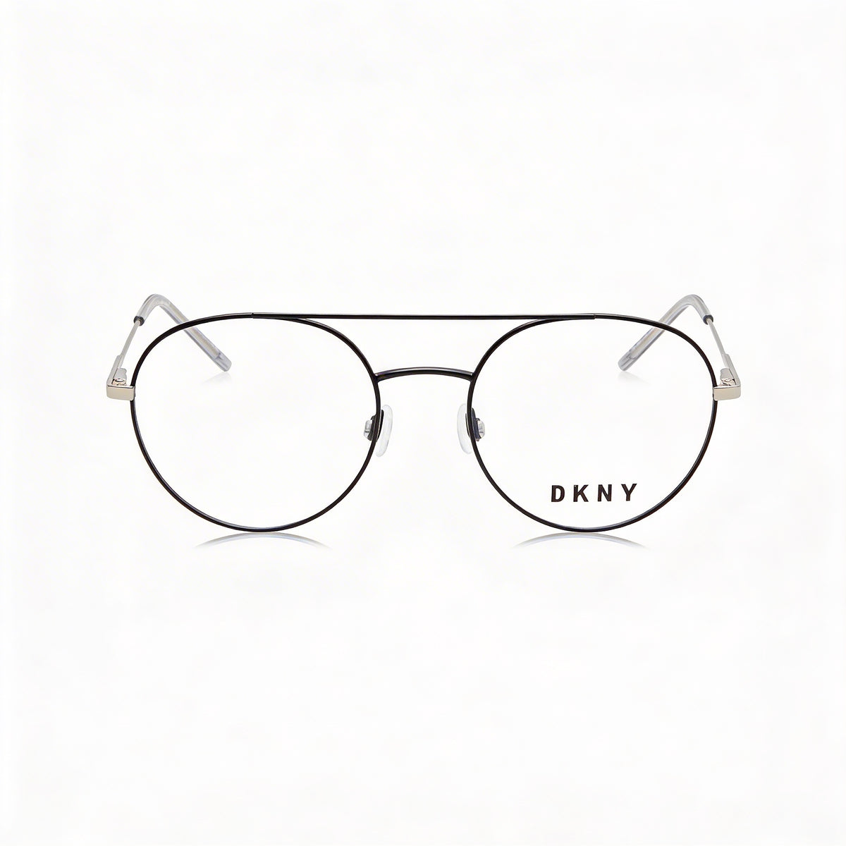 Gafas graduadas rectangulares DKNY DK1025 46827 para mujer, color marrón y oro rosa, 51 mm, Photo 2