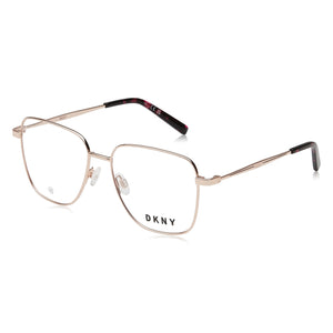 DKNY Dk1031 Gold Square Eyeglasses for Women, Propionate frame