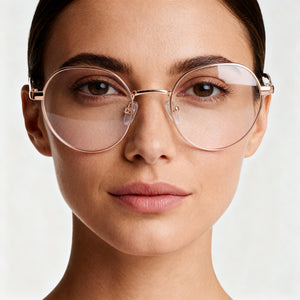 DKNY DK1032 Gold Eyeglasses Women — lifestyle wear, office and daily use