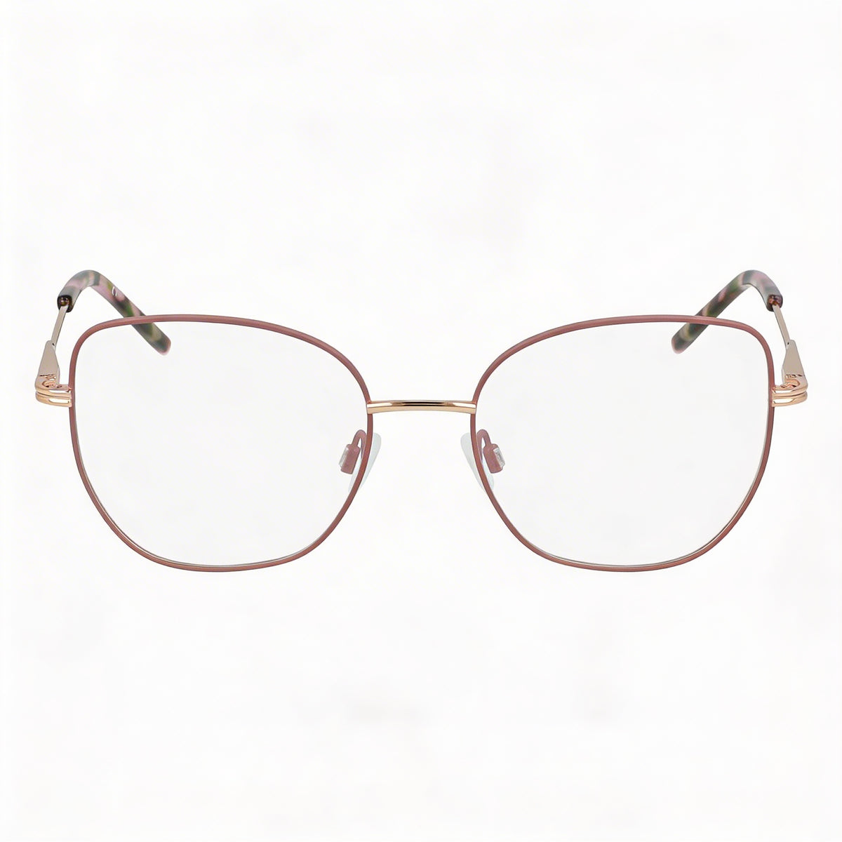 DKNY DK1034 Taupe/Rose Gold Oval Eyeglasses for Women, 51mm, Photo 2