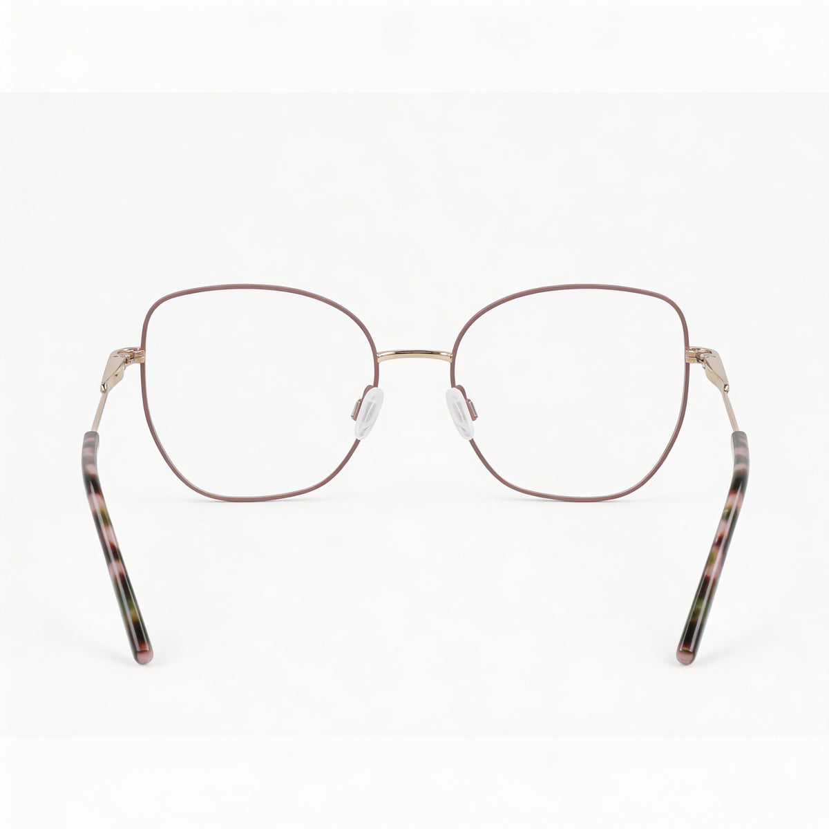 DKNY DK1034 Taupe/Rose Gold Oval Eyeglasses for Women, 51mm, Photo 3