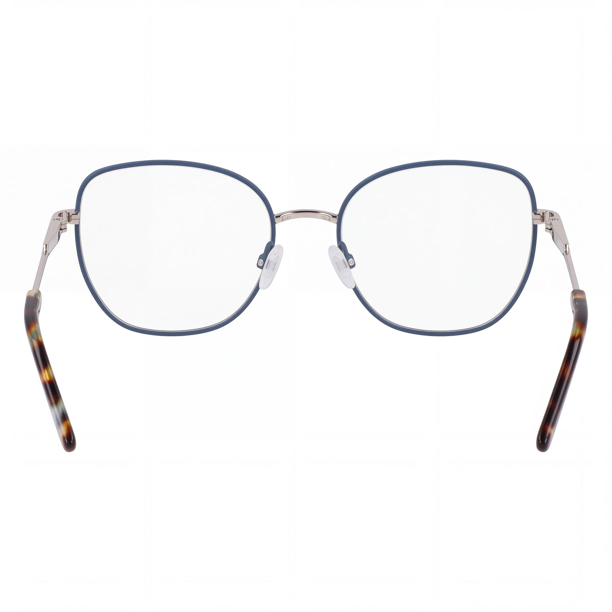 Gafas rectangulares para mujer DKNY DK1034 color cerceta/plateado, 51 mm, Photo 3