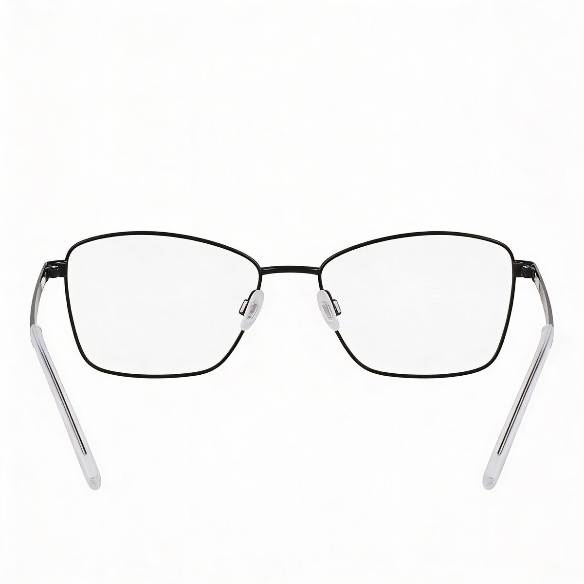 Gafas graduadas rectangulares DKNY DK1035 para mujer, negro satinado, 53 mm, Photo 2