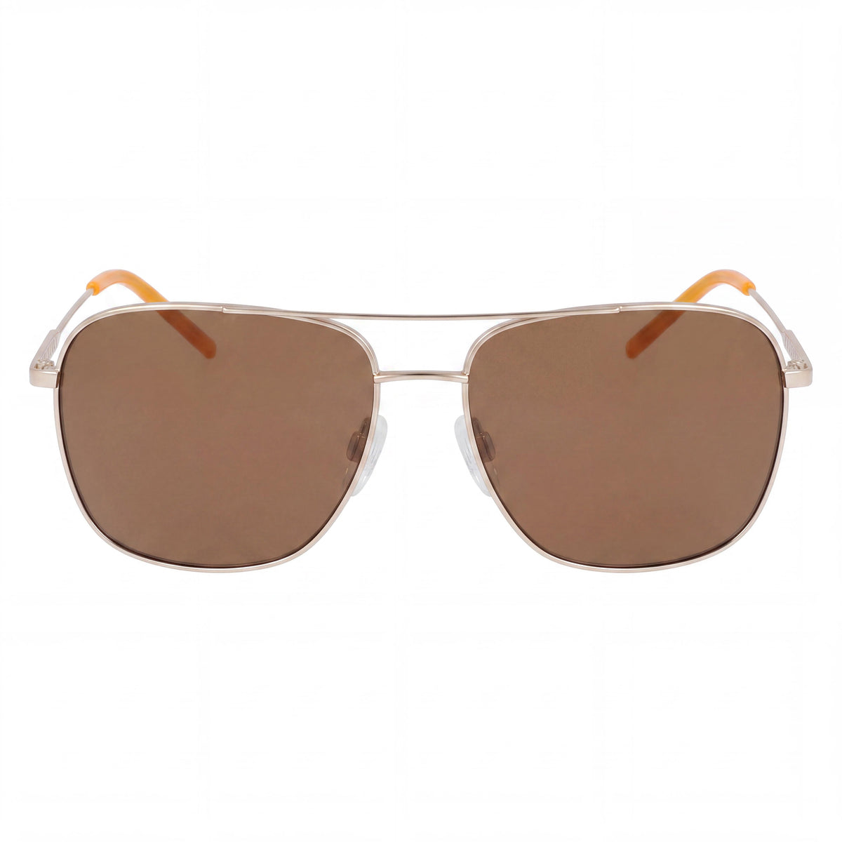 DKNY Rectangle Gold, Neon Orange Sunglasses Unisex, 58mm, Photo 2