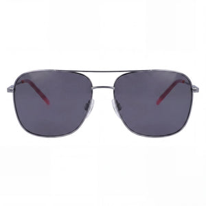DKNY DK113S Square Sunglasses for Women — front view, Metal frame