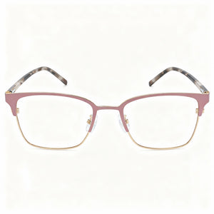 DKNY DK3002 Square Eyeglasses for Women — front view, Metal