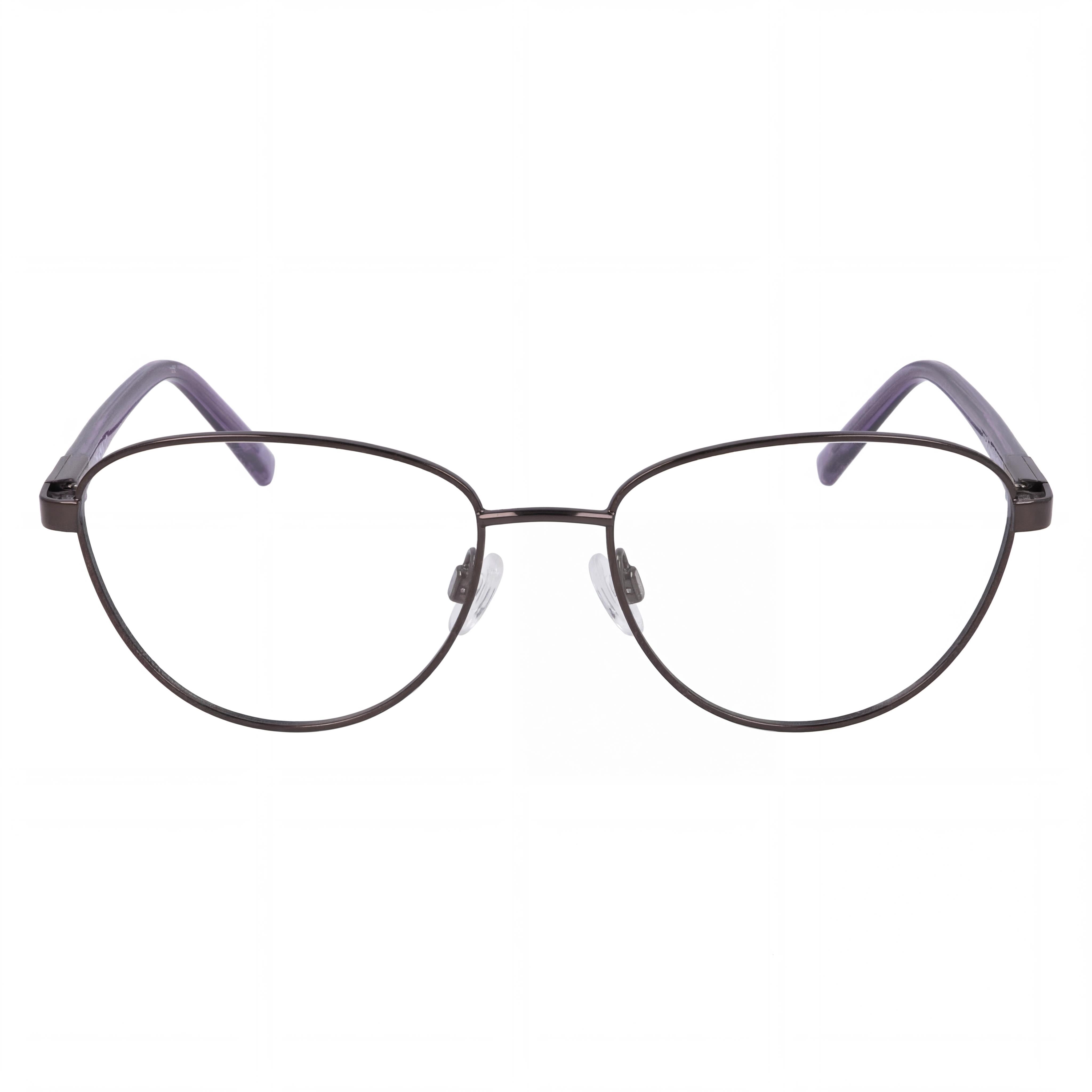 DKNY DK3005 Gunmetal Oval Eyeglasses for Men, Propionate 53mm, Photo 2
