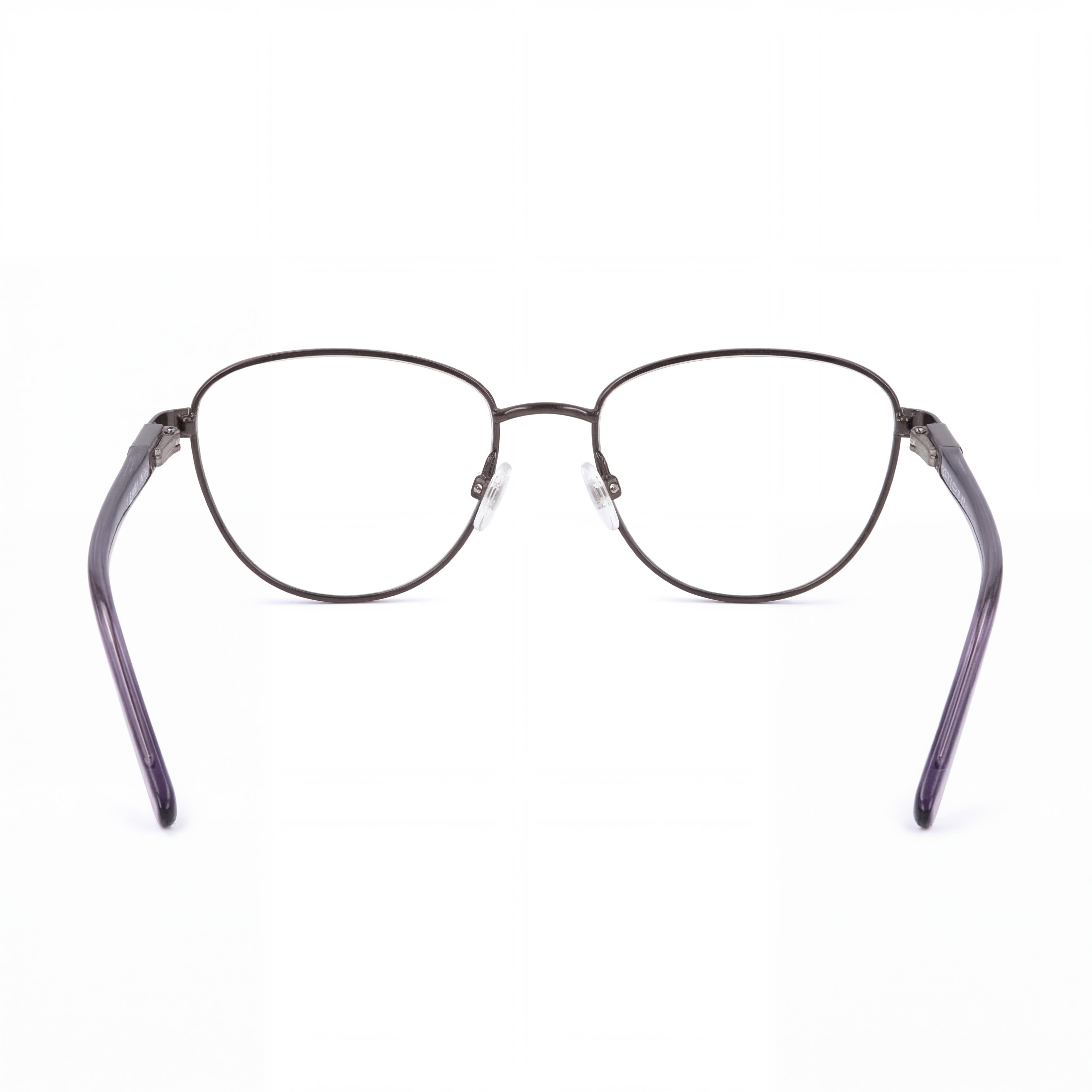 DKNY DK3005 Gunmetal Oval Eyeglasses for Men, Propionate 53mm, Photo 3
