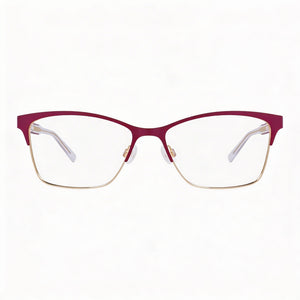 DKNY DK3008 Rectangle Eyeglasses for Women — front view, Acetate