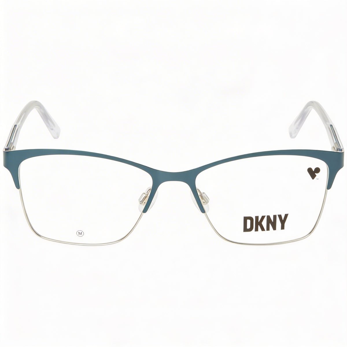 Gafas rectangulares unisex DKNY Dk3008 verde/plateado, 53 mm, Photo 2