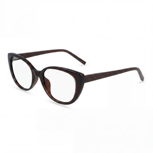 DKNY Dk5004 Brown Cat Eye Eyeglasses for Women, Metal frame