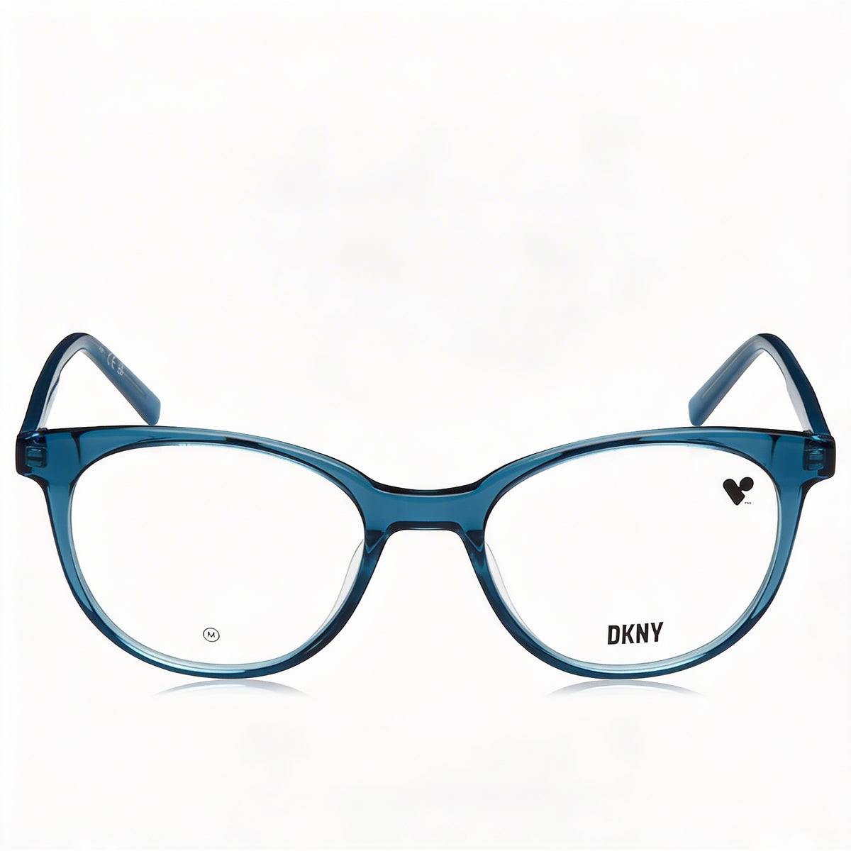 DKNY DK5050 Gafas Redondas Cristal Azul Verdoso para Mujer, 50mm, Photo 2