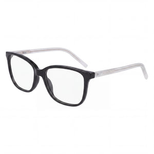 DKNY Dk5052 Black Square Eyeglasses for Women, Propionate frame