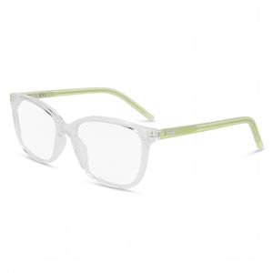 DKNY DK5052 Green Rectangle Eyeglasses for Women, Propionate frame