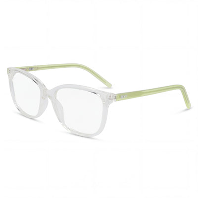 DKNY DK5052 Green Rectangle Eyeglasses for Women, Propionate frame