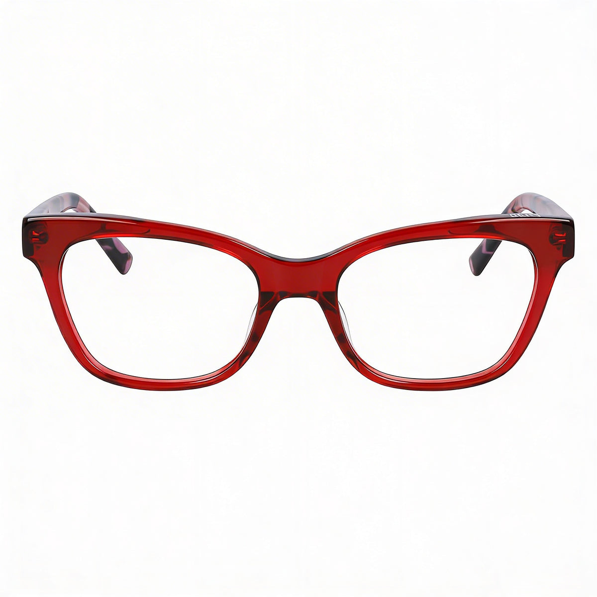 DKNY Dk5053 Crystal Red Cat Eye Eyeglasses Unisex, Acetate 51mm, Photo 2