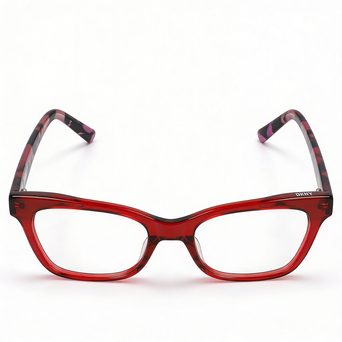 DKNY Dk5053 Crystal Red Cat Eye Eyeglasses Unisex, 51mm, Photo 2