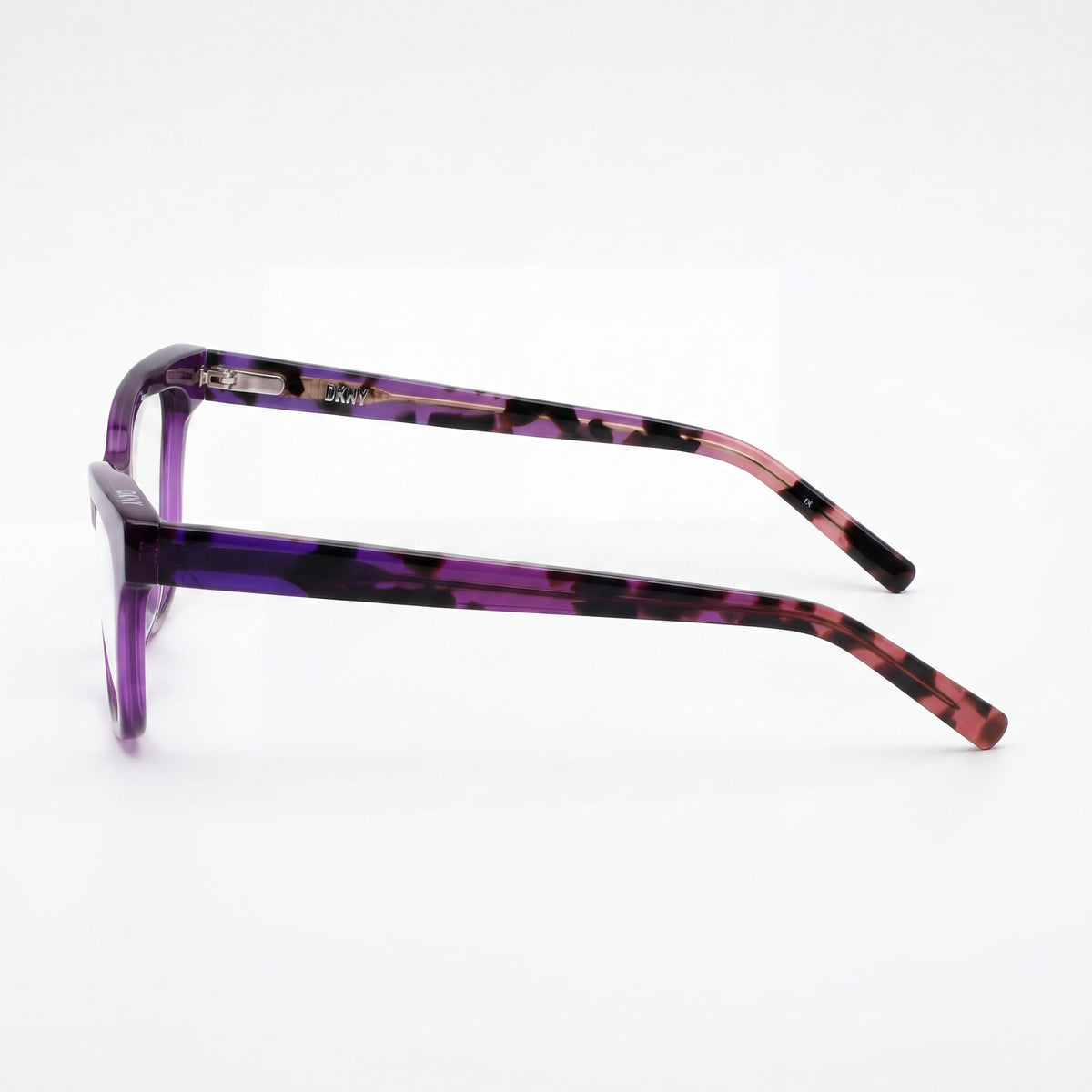 DKNY Dk5053 Violet Cat Eye Eyeglasses Unisex, Acetate 51mm, Photo 2