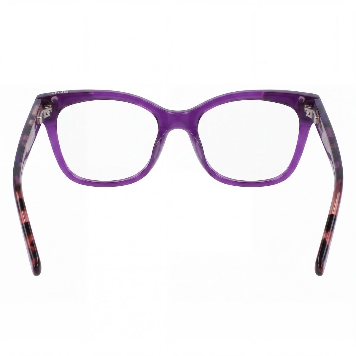 Gafas unisex rectangulares DKNY DK5053 color morado cristal, 51mm, Photo 3