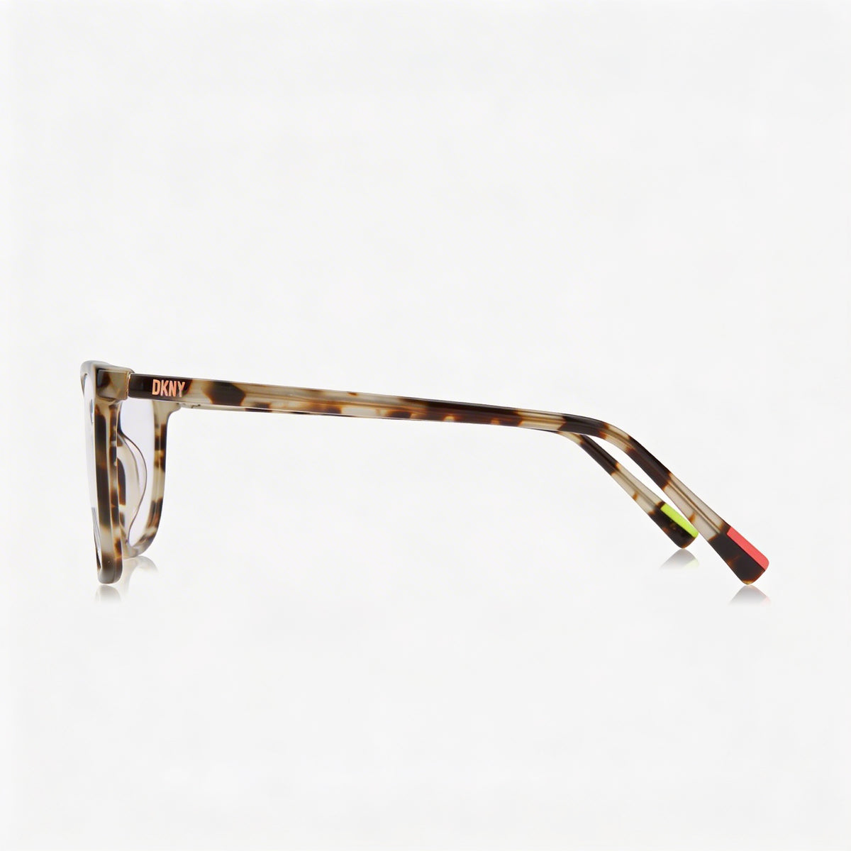 DKNY DK5055 Gafas rectangulares Bone Tortoise para mujer, acetato 53 mm, Photo 3