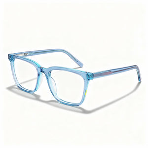 DKNY DK5060 Blue Rectangle Eyeglasses for Women, Acetate frame