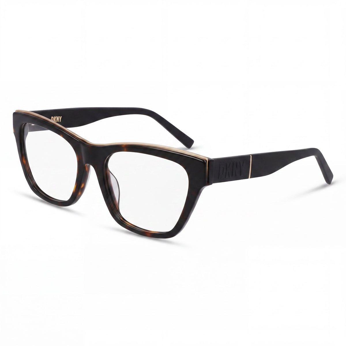 DKNY DK5063 Dark Tortoise Cat Eye Eyeglasses for Women, 54mm, Photo 1
