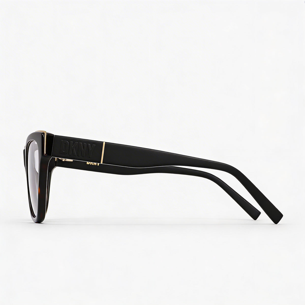 Gafas graduadas rectangulares DKNY Classic Havana para mujer, 54 mm, Photo 3